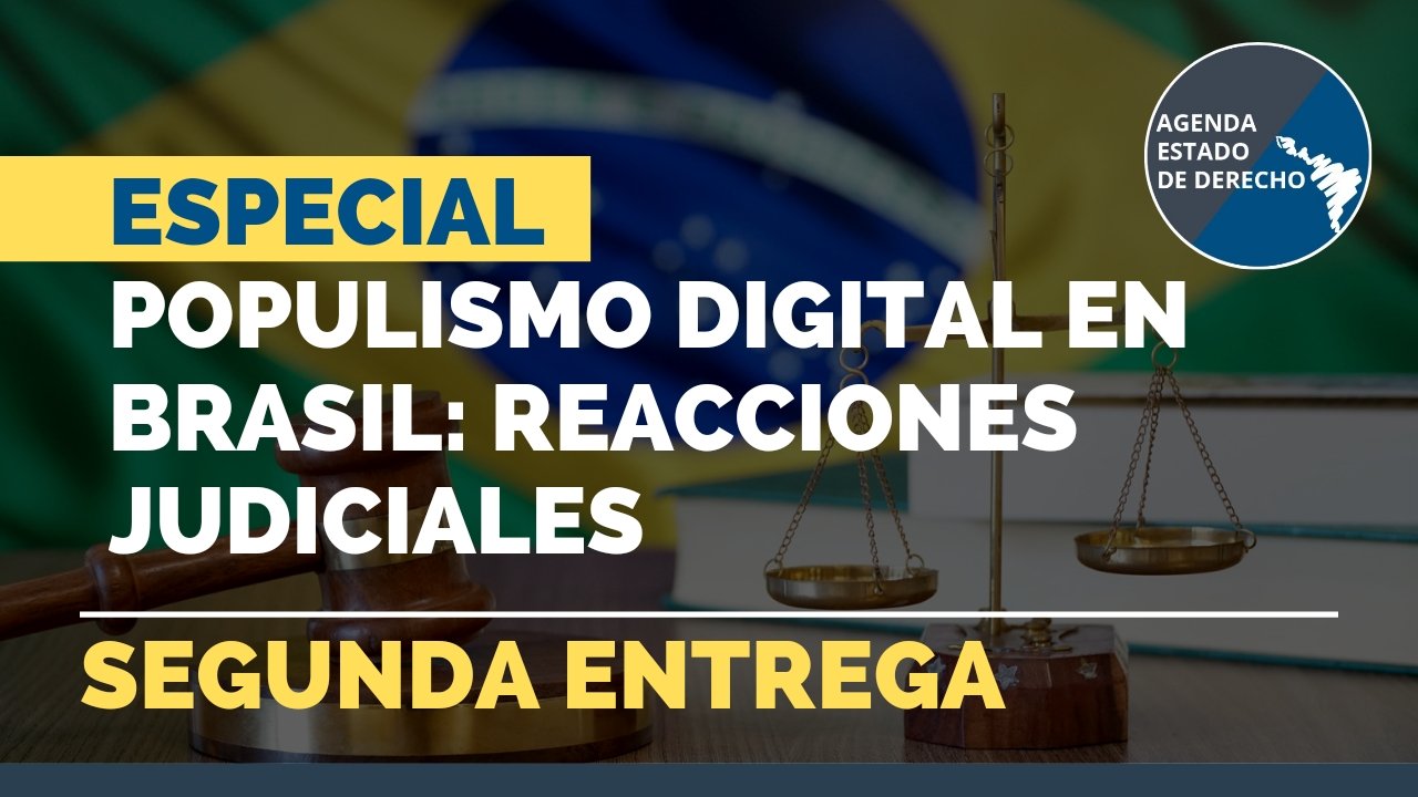 Populismo digital en Brasil: reacciones judiciales, segunda entrega